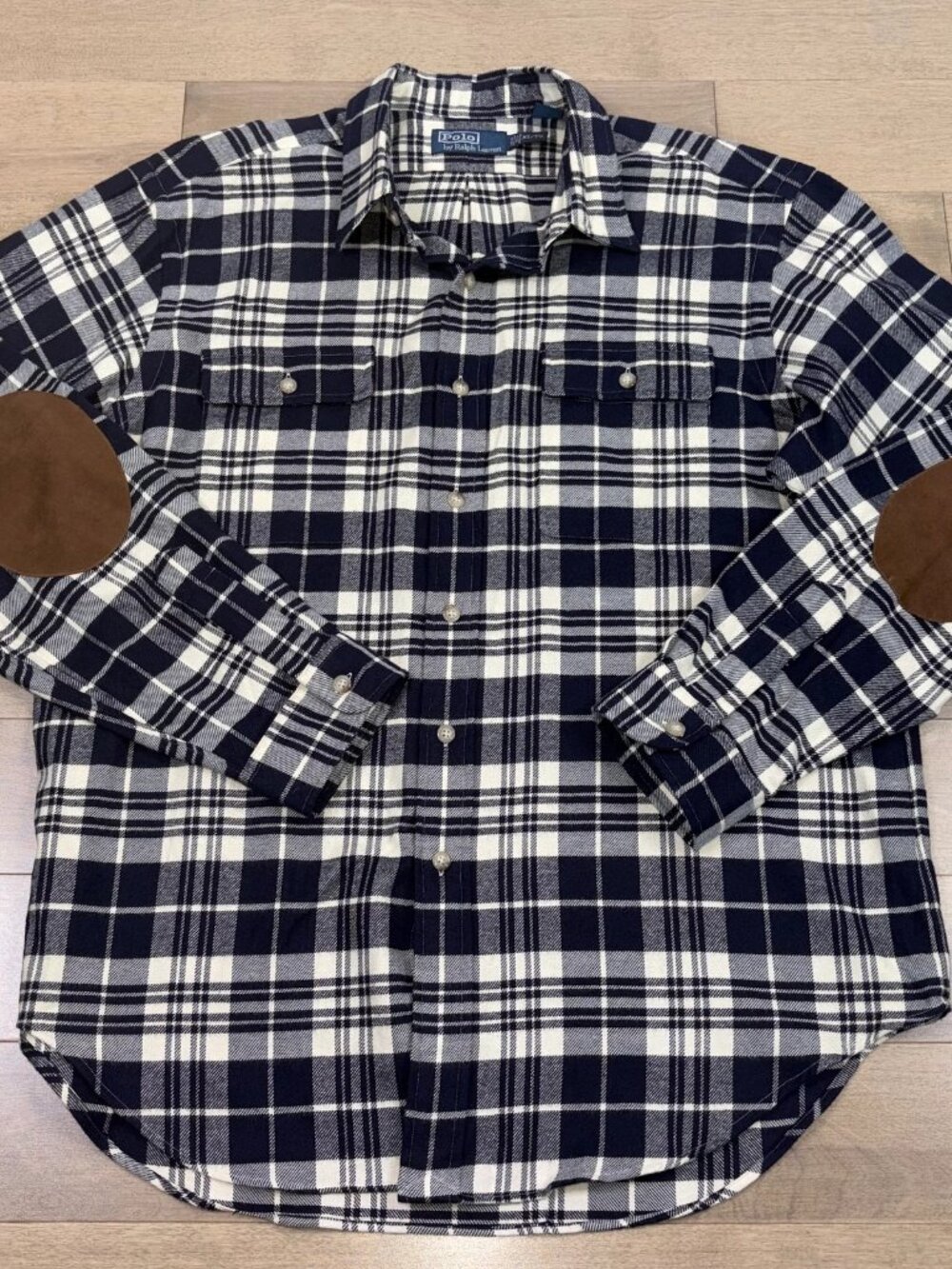 POLO RALPH LAUREN men's plaid flannel shirt XL